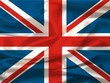 Wavy (Silky) Union Jack - digital illustration Wavy (Silky) Union Jack - digital illustration