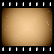 Illustration of scratched 8mm film