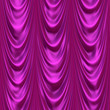 Purple theater curtains