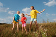 Children on a meadow Children on a meadow