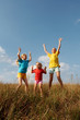 Children on a meadow Children on a meadow