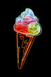 Neon Ice Cream