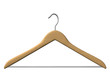 Illustration: coat hanger isolated coat hanger isolated