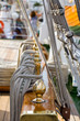 Golden nautic pieces