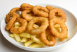 Onion Rings and French Fries