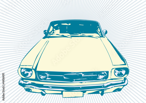 Vektor: retro Car retro Car