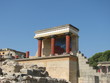 Knossos palace. Columns Knossos palace. Columns