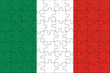 Flag Of Italy Puzzle