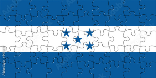Flag Of Honduras Puzzle