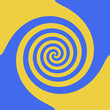 Gelbe Spirale