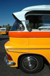 Front eines Oldtimer Busses Front eines Oldtimer Busses