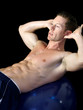 Physicaly Fit Man Exercising