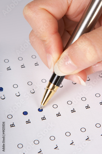 Multiple choice form