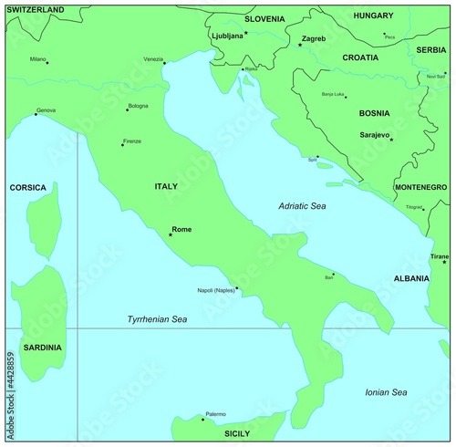 Sea maps series: Adriatic Sea Sea maps series: Adriatic Sea