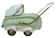 alter Kinderwagen