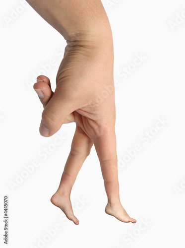 Let your Fingers do the walking! (isolated) Let your Fingers do the walking! (isolated)