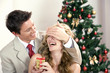 Guess what he's giving his sweatheart for christmas!