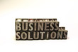 Business solutions Business solutions