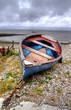 Dinghy on Morecambe Seafront