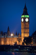 big ben at dusk