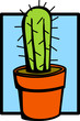 cactus in a pot