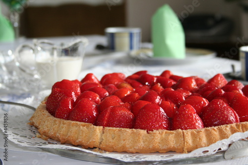 Erdbeerkuchen