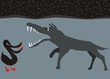 Monster Meeting: Halloween Wolf trifft die böse Gans
