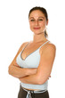 Active woman in sports attire, 