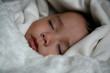 Biracial Baby Sleeping