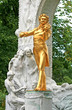 The Statue of Johann Strauss in stadtpark in Vienna, Austria The Statue of Johann Strauss in stadtpark in Vienna, Austria