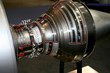 The engine of airplane The engine of airplane