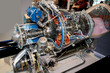 The engine of airplane The engine of airplane