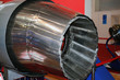 The engine of airplane The engine of airplane