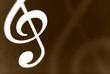 treble key or G clef
