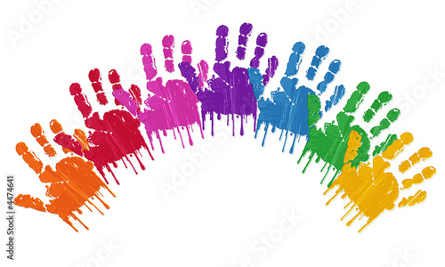 Illustration: mains rainbow mains rainbow