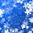Random jigsaw pieces