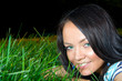 Girl smiling