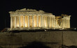 Parthenon, Acropolis in Athens by night Parthenon, Acropolis in Athens by night