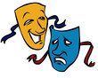 Comedy/Tragedy Masks