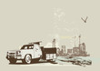vintage  truck 