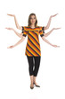 Six arms woman
