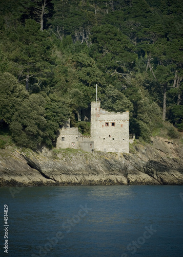 Castle in the estuary Castle in the estuary