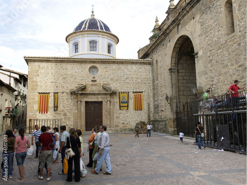 Rubielos de Mora-TERUEL-Aragon-Plaza del Marques de Tosos Rubielos de Mora-TERUEL-Aragon-Plaza del Marques de Tosos