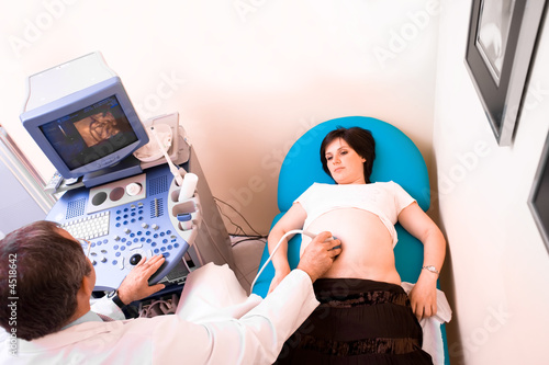 Photo: 4D ultrasonic scan 4D ultrasonic scan