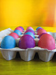 colored eggs