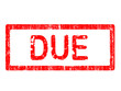 Office Stamp - Due