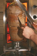 Photo: DönerSpieß mit Messer DönerSpieß mit Messer