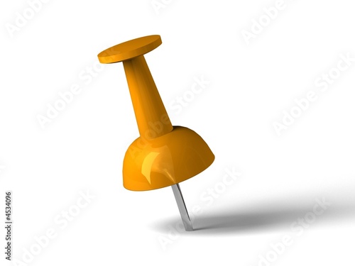 orange pin