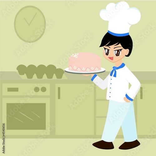 Cute Cartton on Cute Cartoon Baker Boy    Audrey Eun  4540656   See Portfolio
