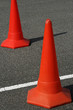 Photo: warning cones warning cones